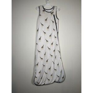KYTE Baby Sleep Sack Pajamas Unisex 18-36 Months Bamboo Rayon Giraffe Print